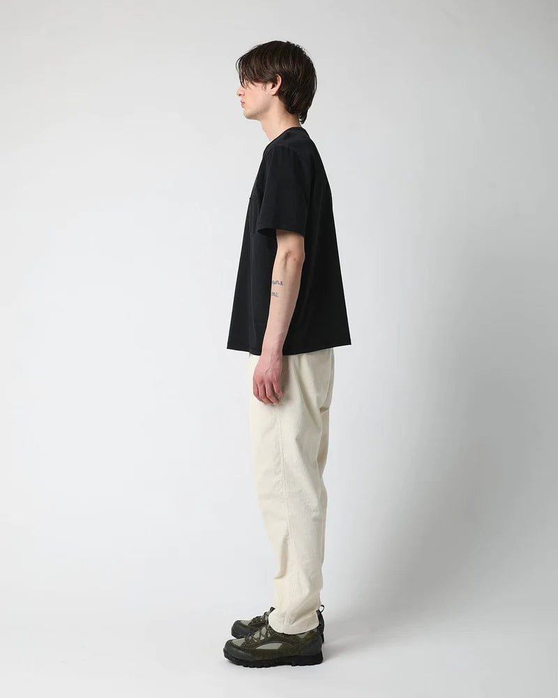 Corridor ORGANIC GARMENT DYED T-SHIRT - BLACK
