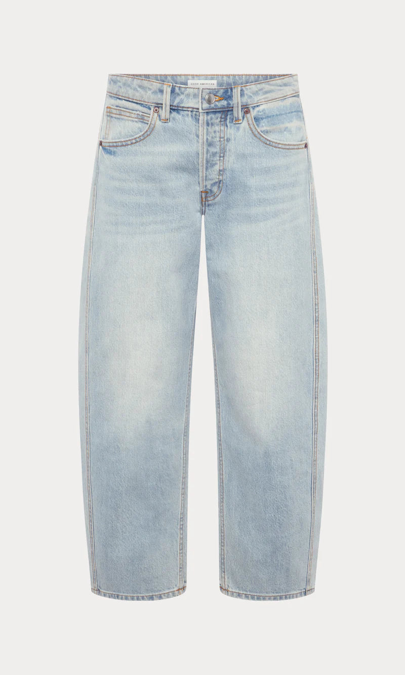 Good American Vintage Barrel Ankle Jeans - indigo1351