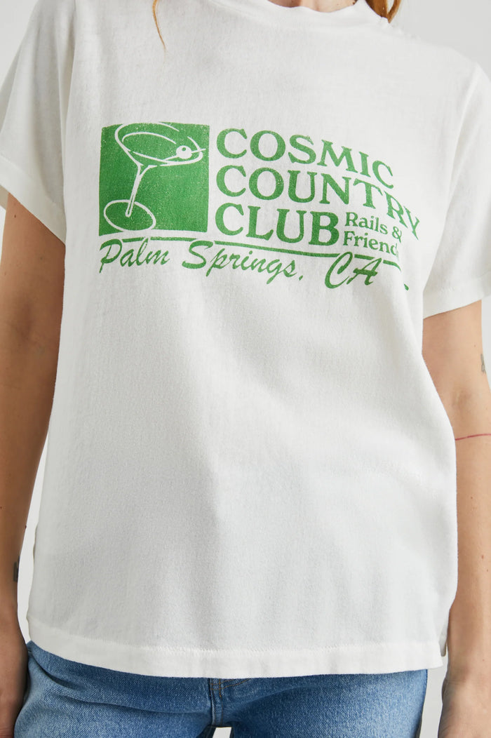Rails Boyfriend T-Shirt Cosmic Country Club