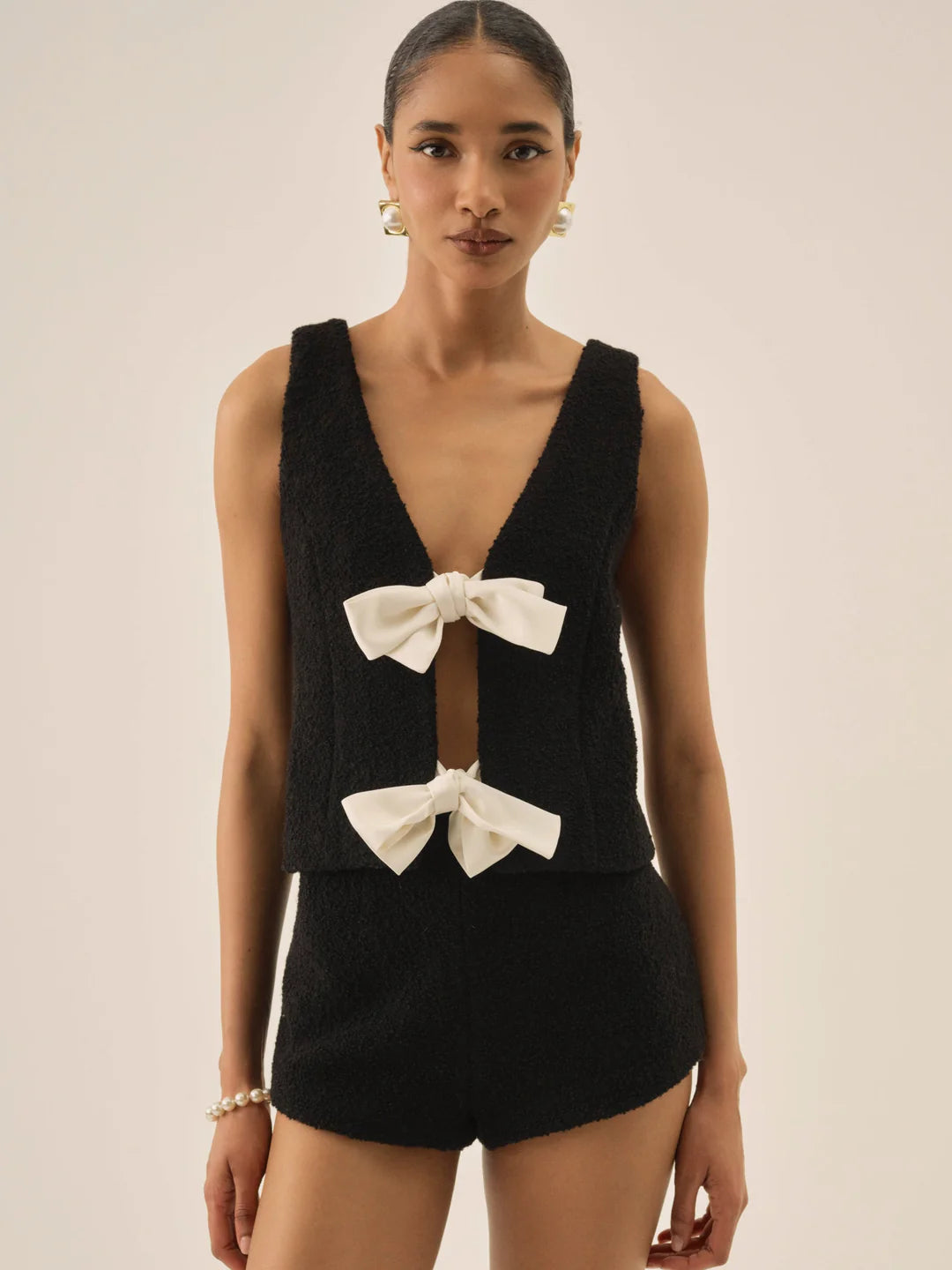 For Love & Lemons Bonnie Boucle Top