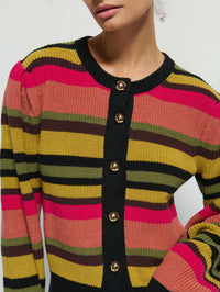 Nation Ltd. CARMELA CARDIGAN Vintage stripe