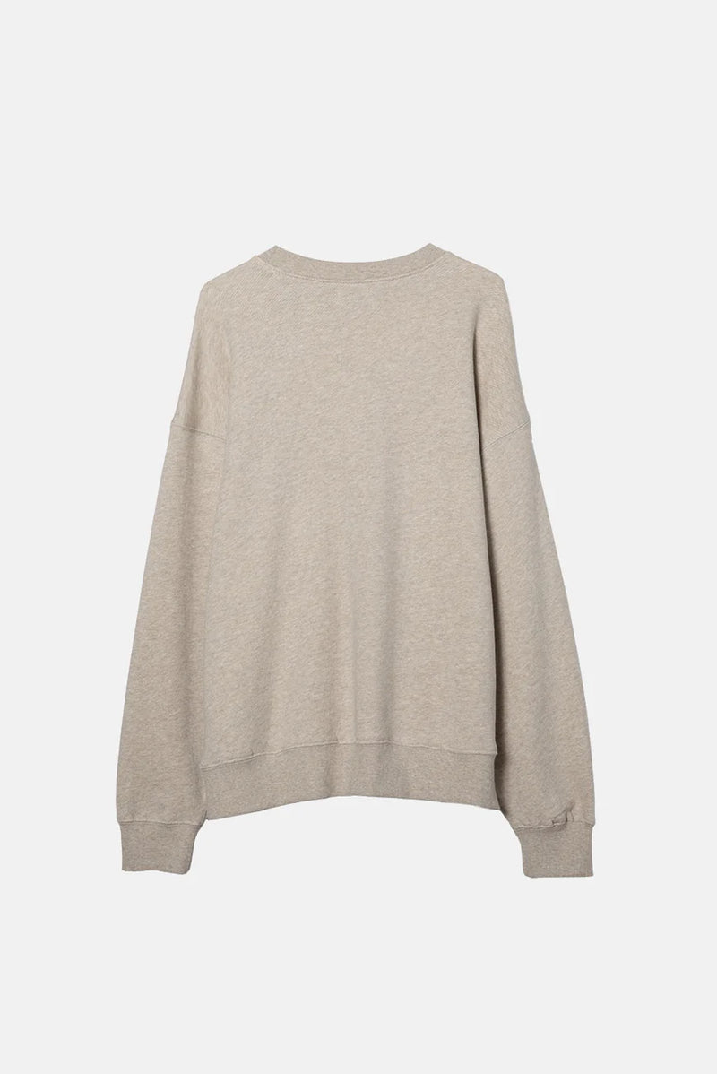 Elwood OVERSIZED CORE CREWNECK Vintage Oatmeal