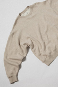 Elwood OVERSIZED CORE CREWNECK Vintage Oatmeal