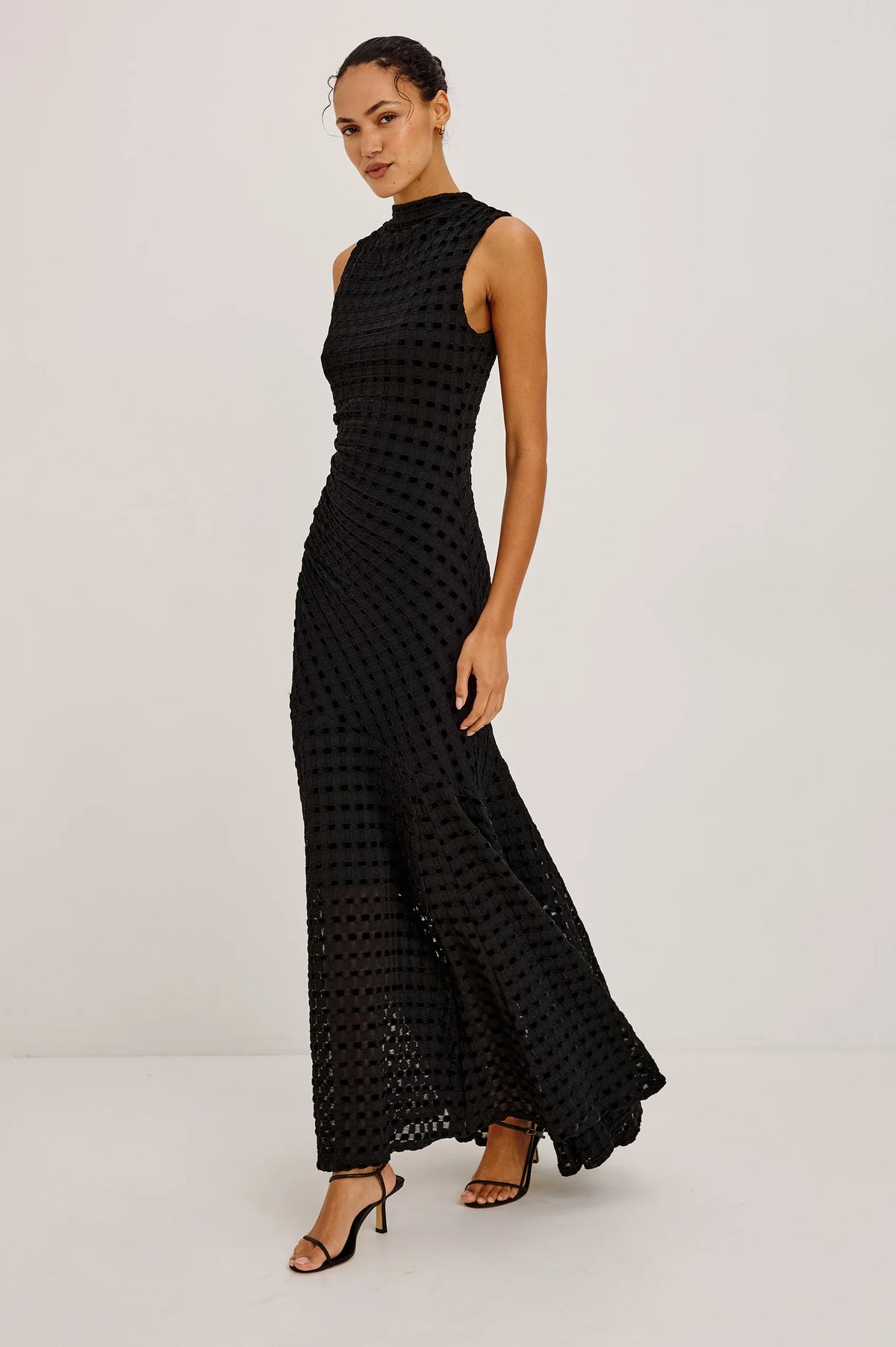 Rails Cosmos Dress Black Checkerboard