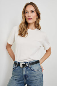 Rails Cotton Cashmere T-Shirt white