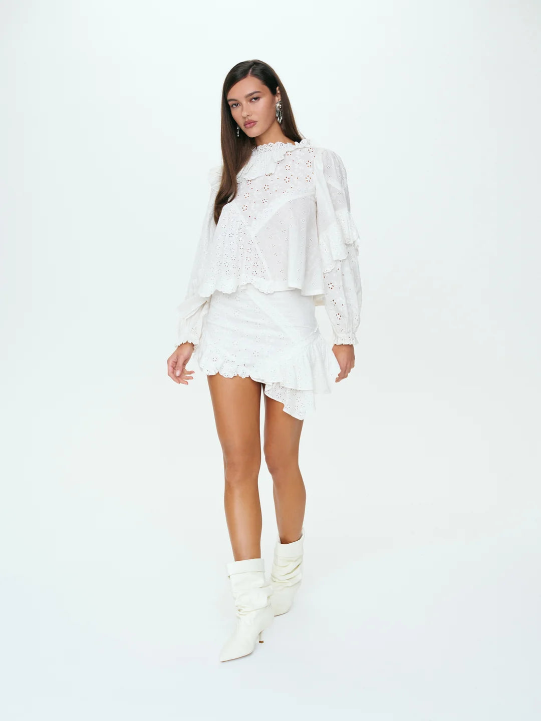 For Love & Lemons Lola Mini Skirt