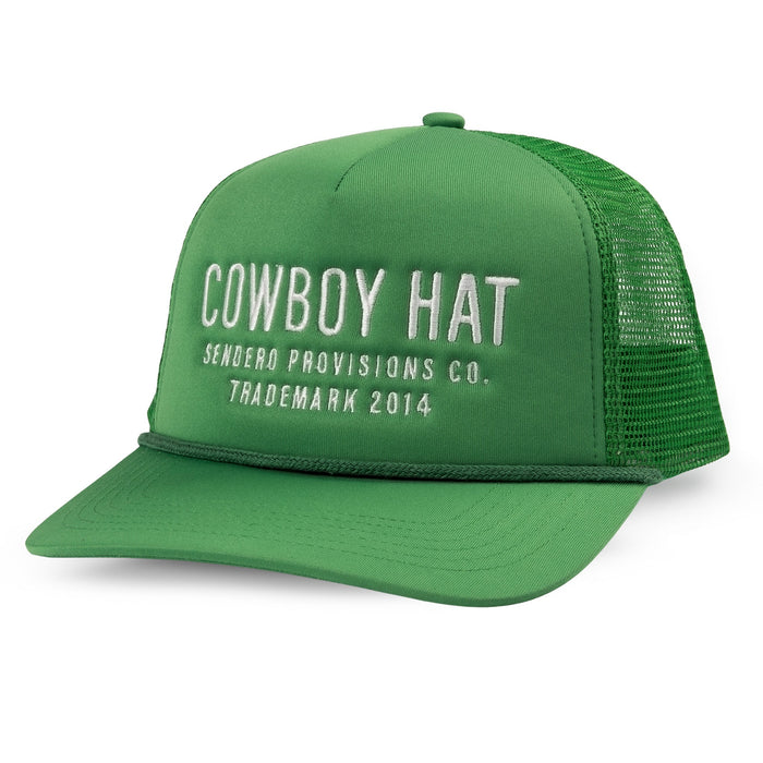 Sendero Provisions Co. Cowboy Hat - Black/Gold, Green, Navy