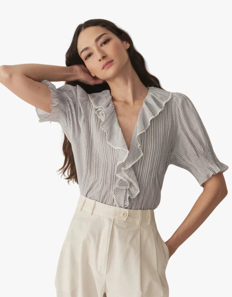 DÔEN Henri Top in Adelaide Stripe