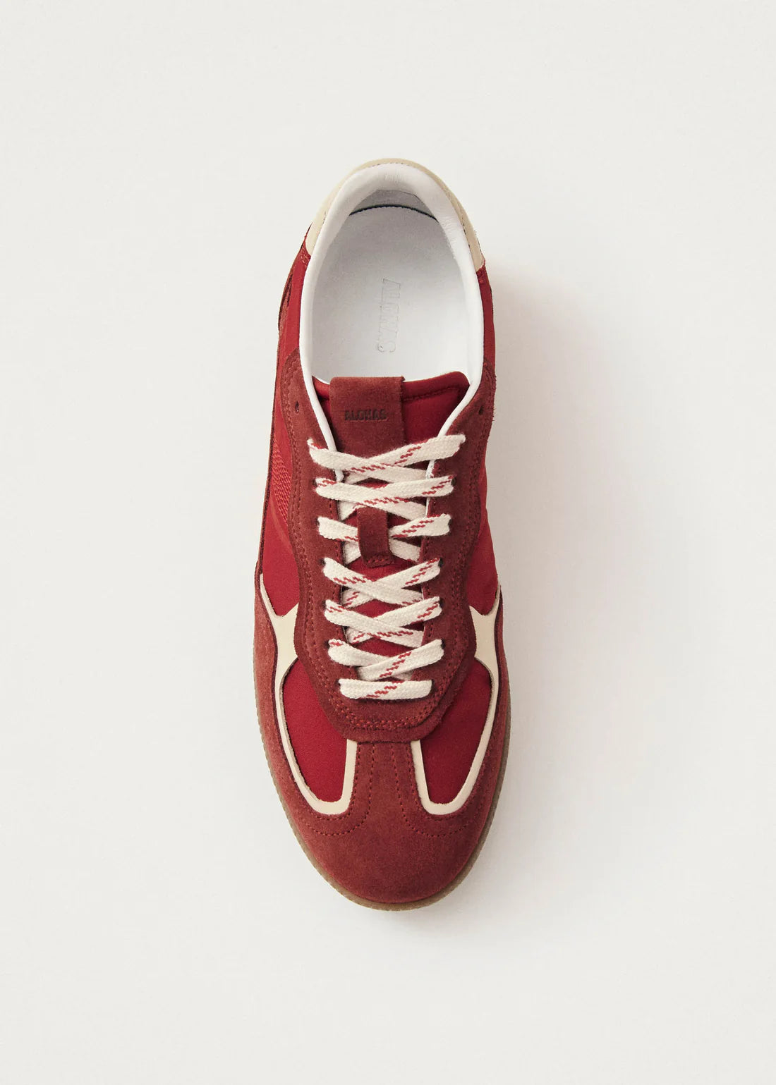 Alohas Tb.490 Rife Sheen Red Leather Sneakers