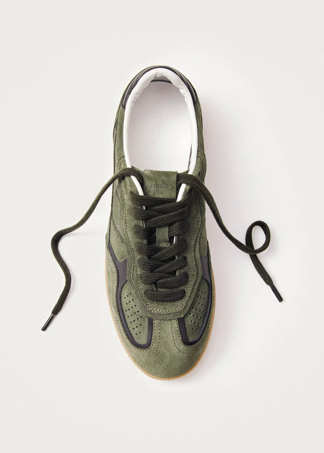 Alohas Tb.490 Rife Dusty Olive Leather Sneakers