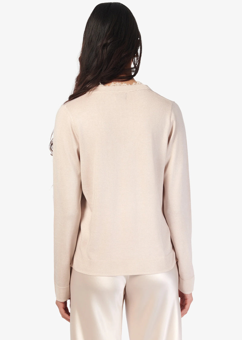 Cami Nyc EDWINA SILK CASHMERE SWEATER OAT
