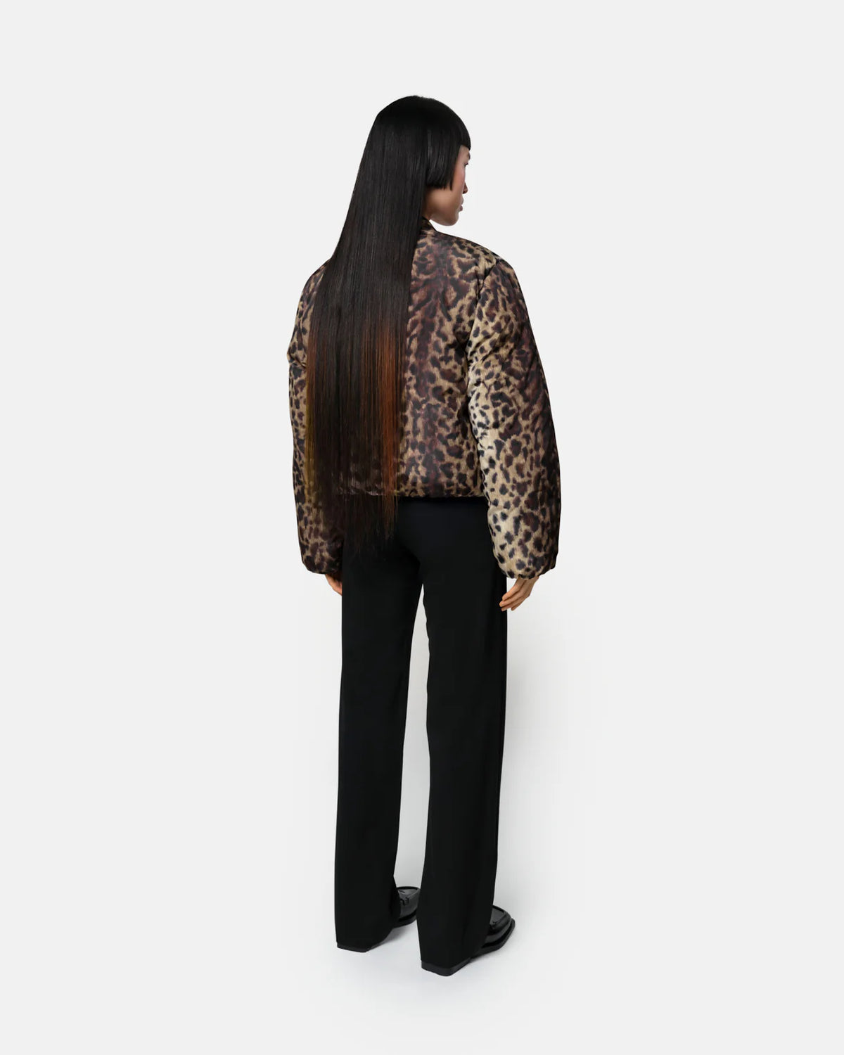 APPARIS LENI BOMBER JACKET Leopard Padded bomber