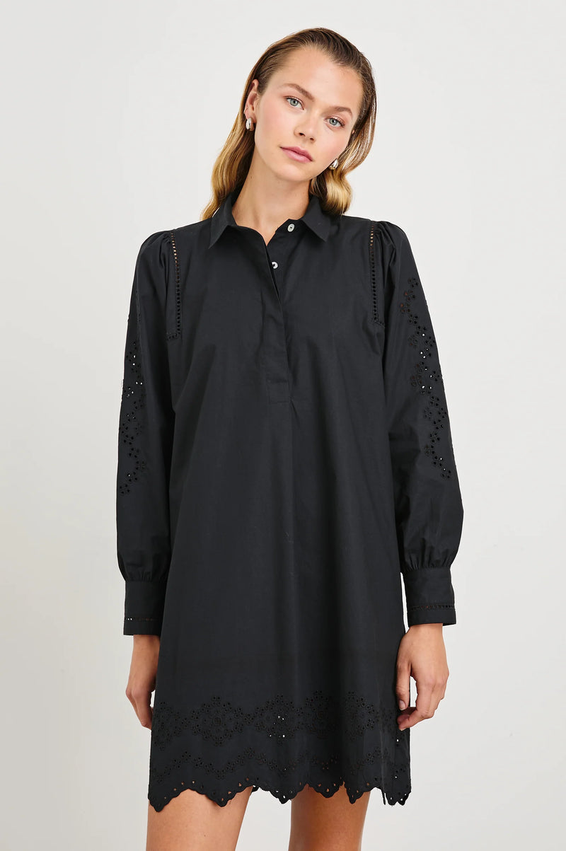 Rails Fernanda Dress Black Eyelet