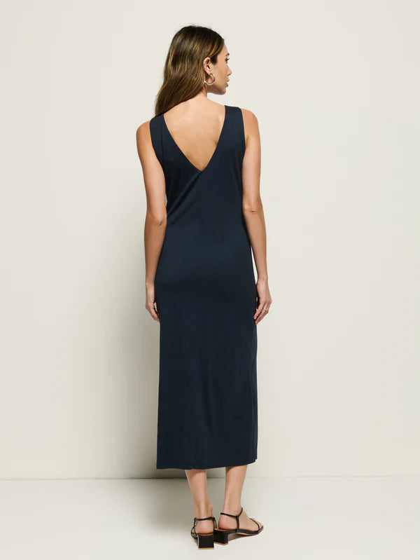 Nation Ltd Gracie Midi Dress Navy