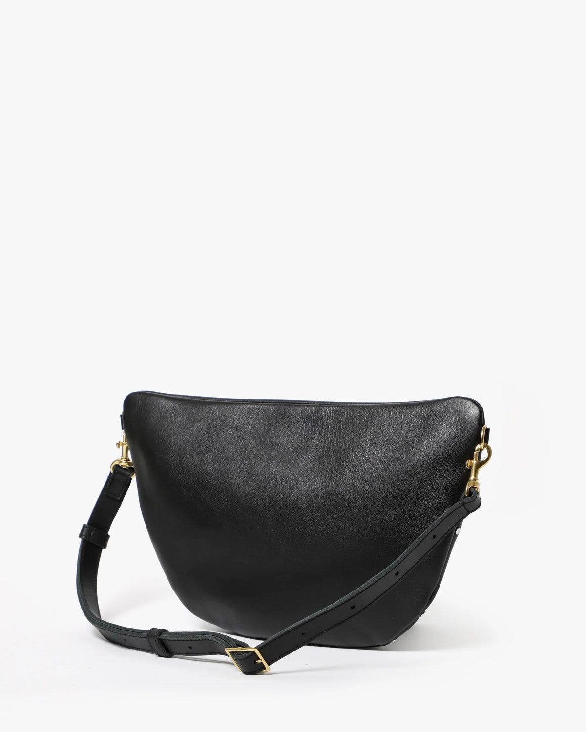 Clare V. Grande Fanny Black w/ Studs