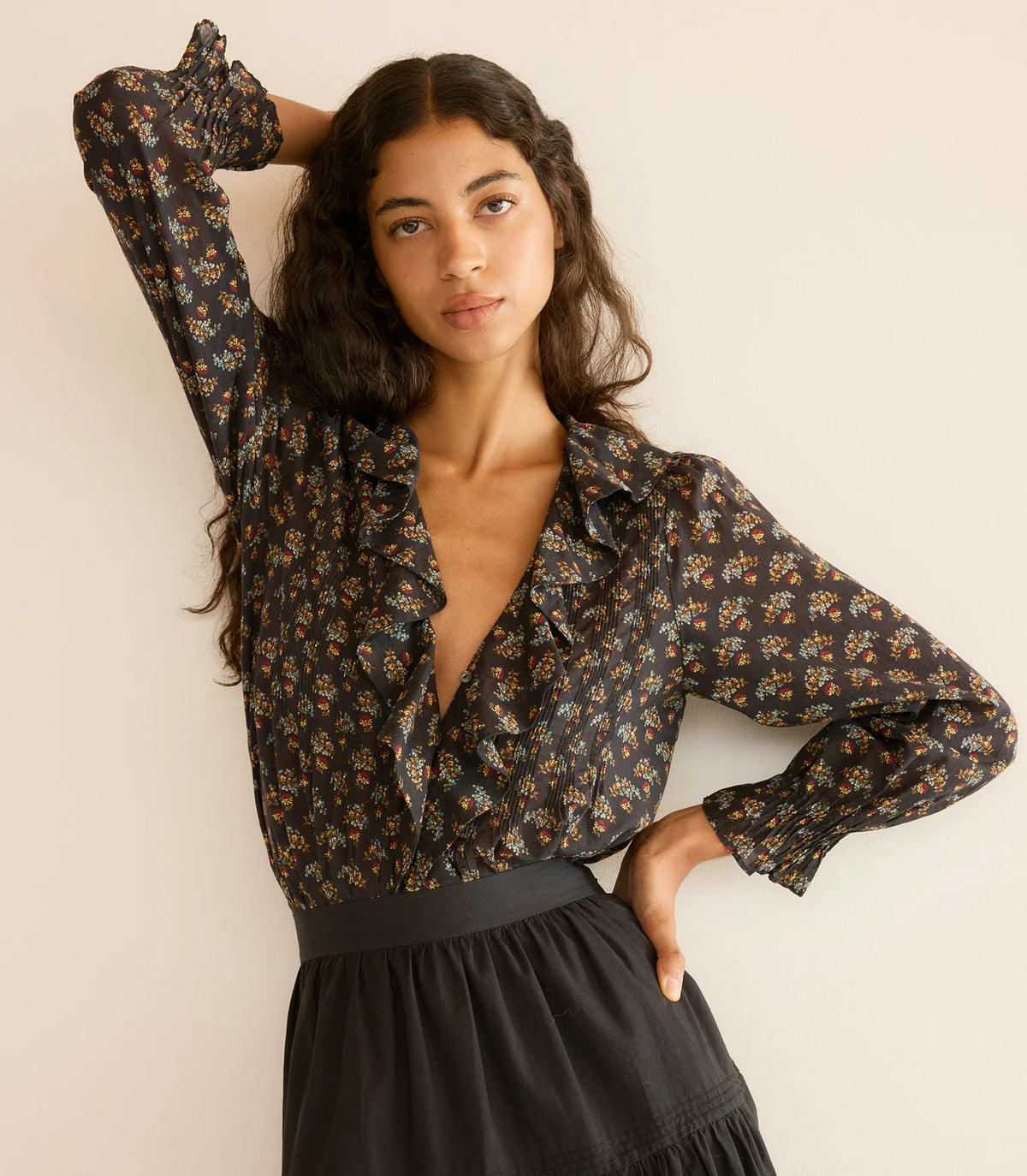 Dôen HARDY TOP IN DELPHINIUM FLORAL