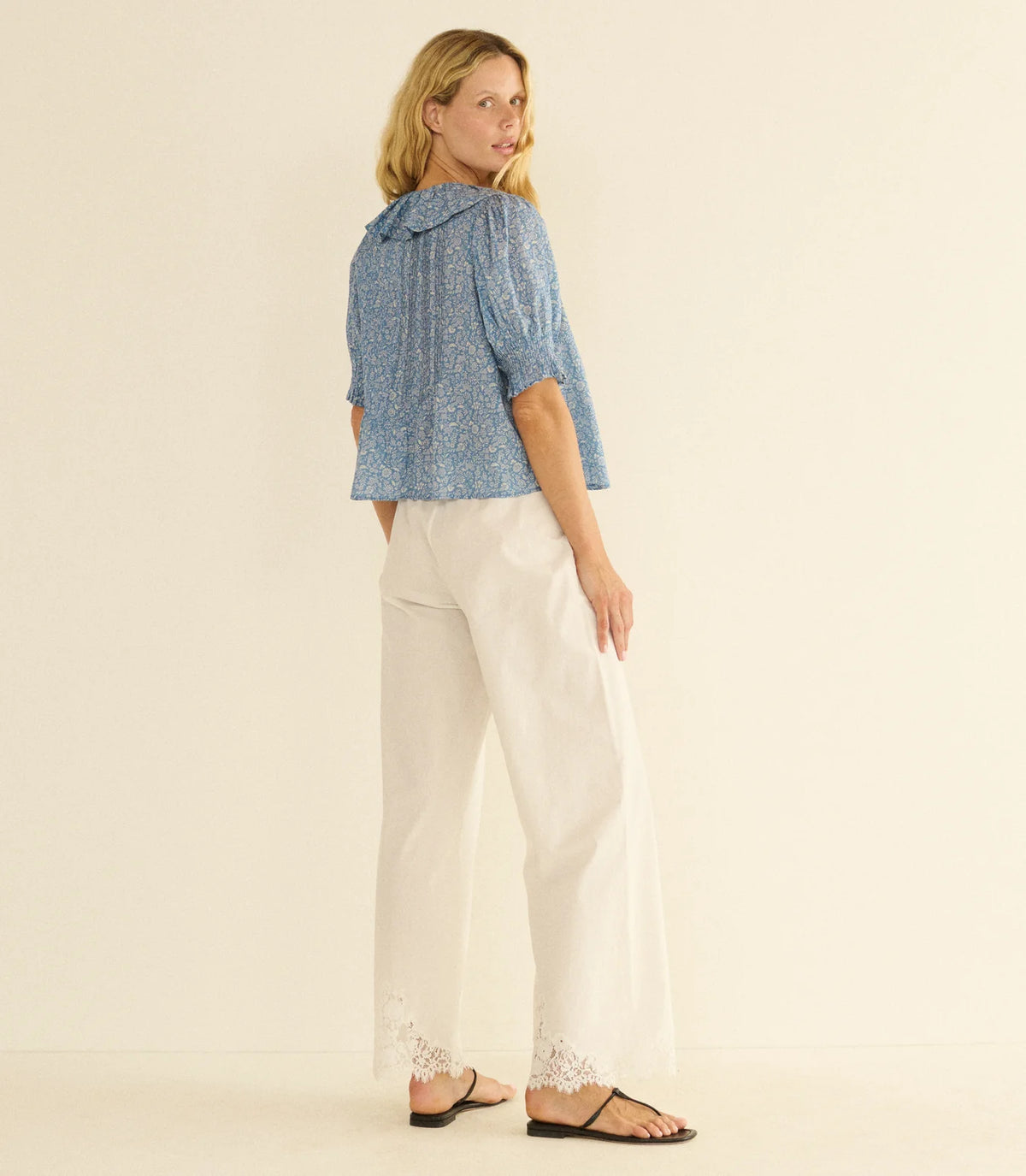 Dôen HENRI TOP IN BLUE GARDEN BLOOM