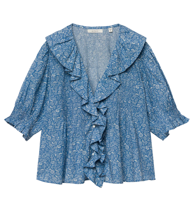 Dôen HENRI TOP IN BLUE GARDEN BLOOM