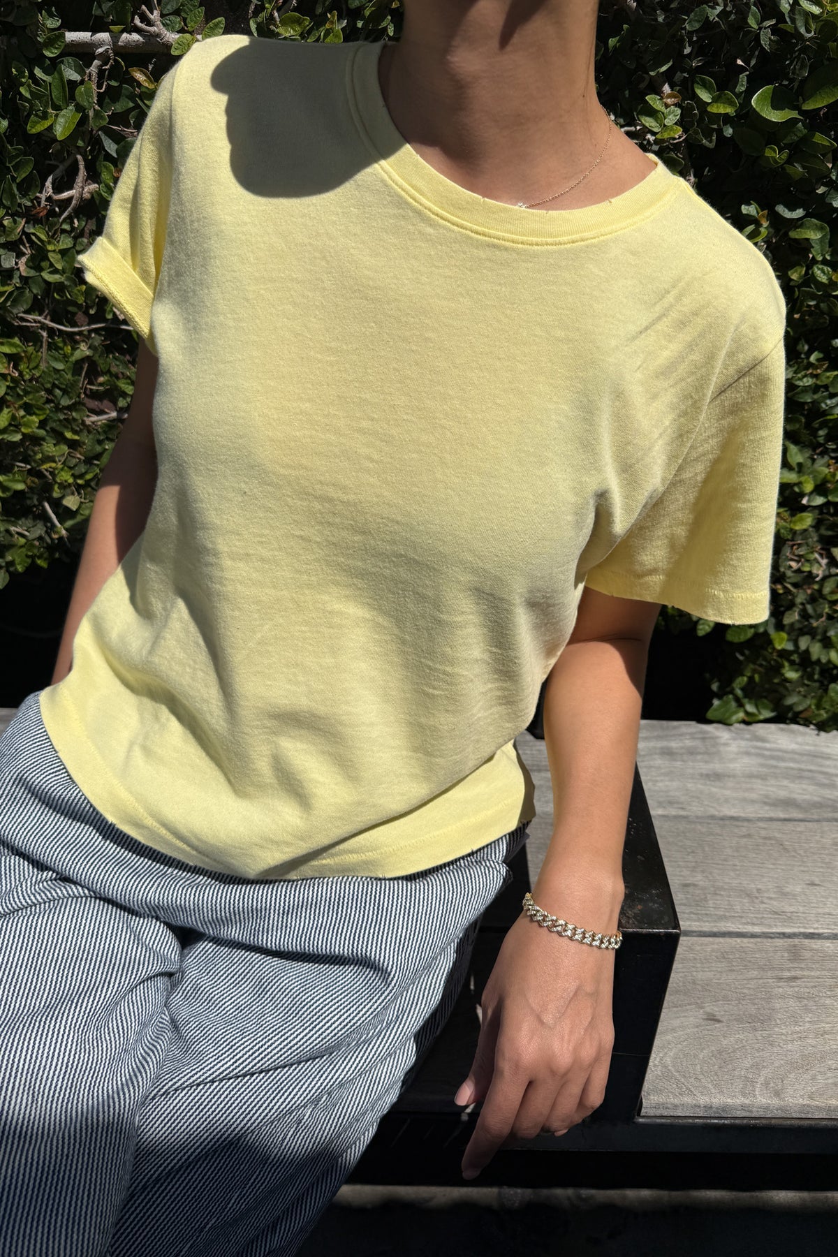 Le Bon Shoppe DARLING TEE - HONEY MIST