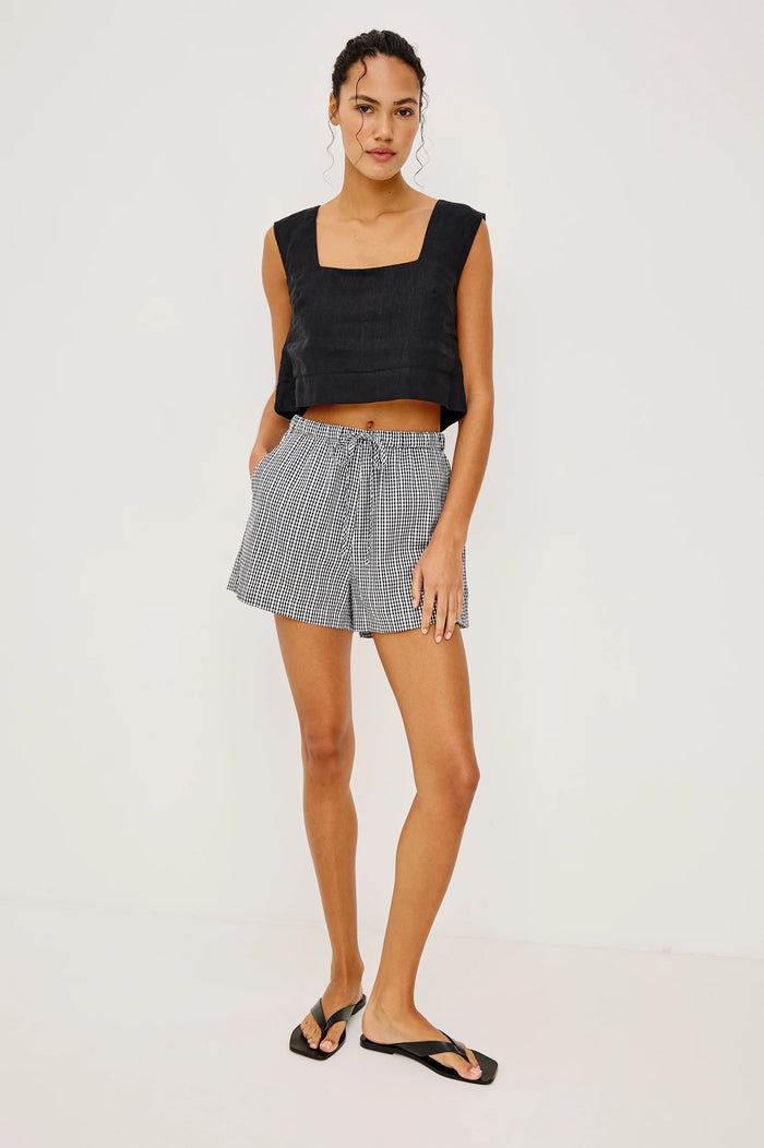 Rails Jenner Short Black Gingham