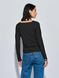 Nation LTD JORDANA TOP Black