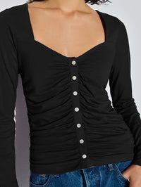 Nation LTD JORDANA TOP Black