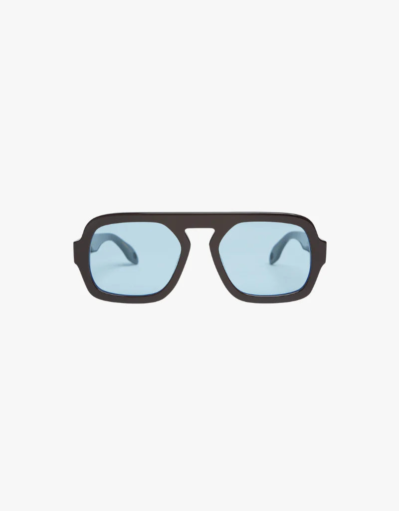 ELISA JOHNSON Jane Sunglasses in Dark Brown