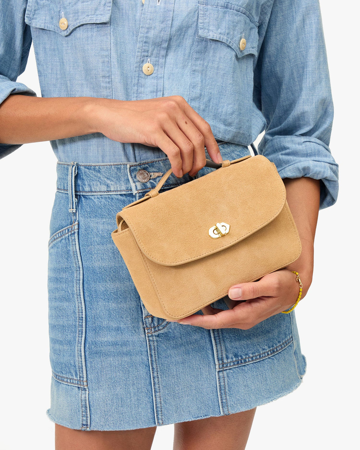 Clare V. Kathryn Dune Suede