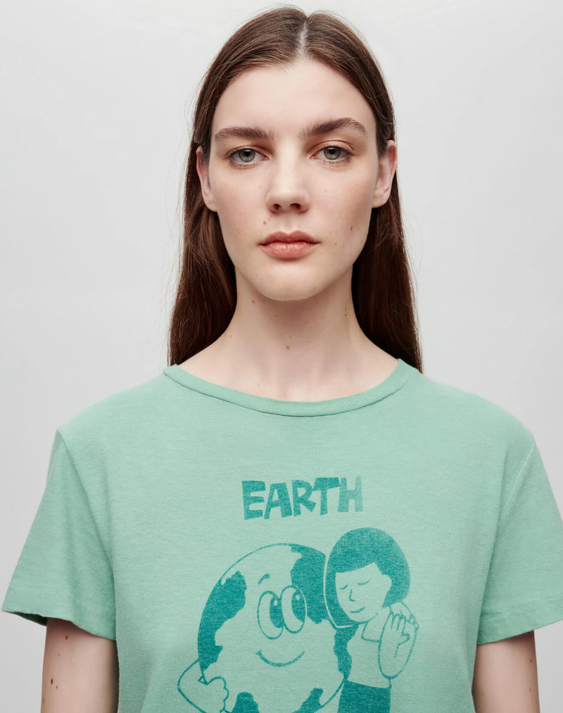 RE/DONE CLASSIC "EARTH" TEE