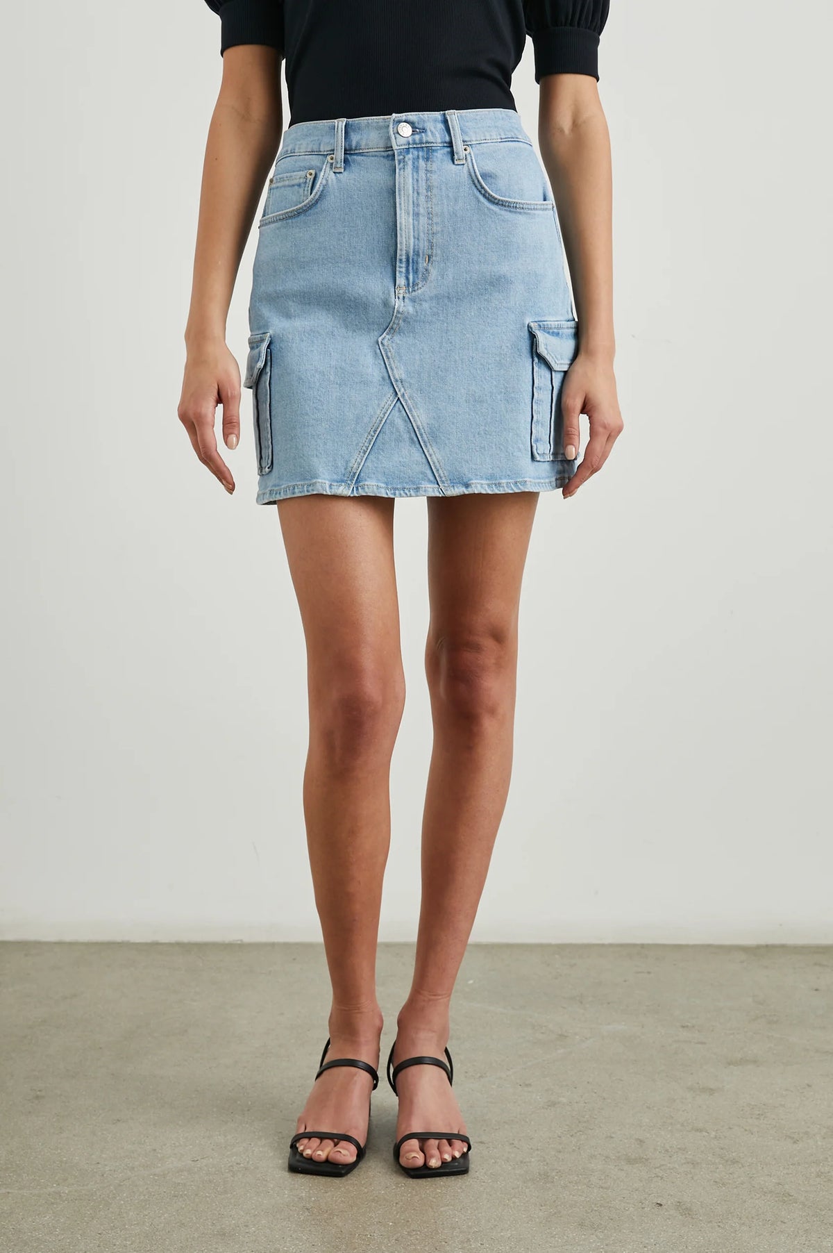 RAILS Laurel Cargo Skirt Crystal Blue