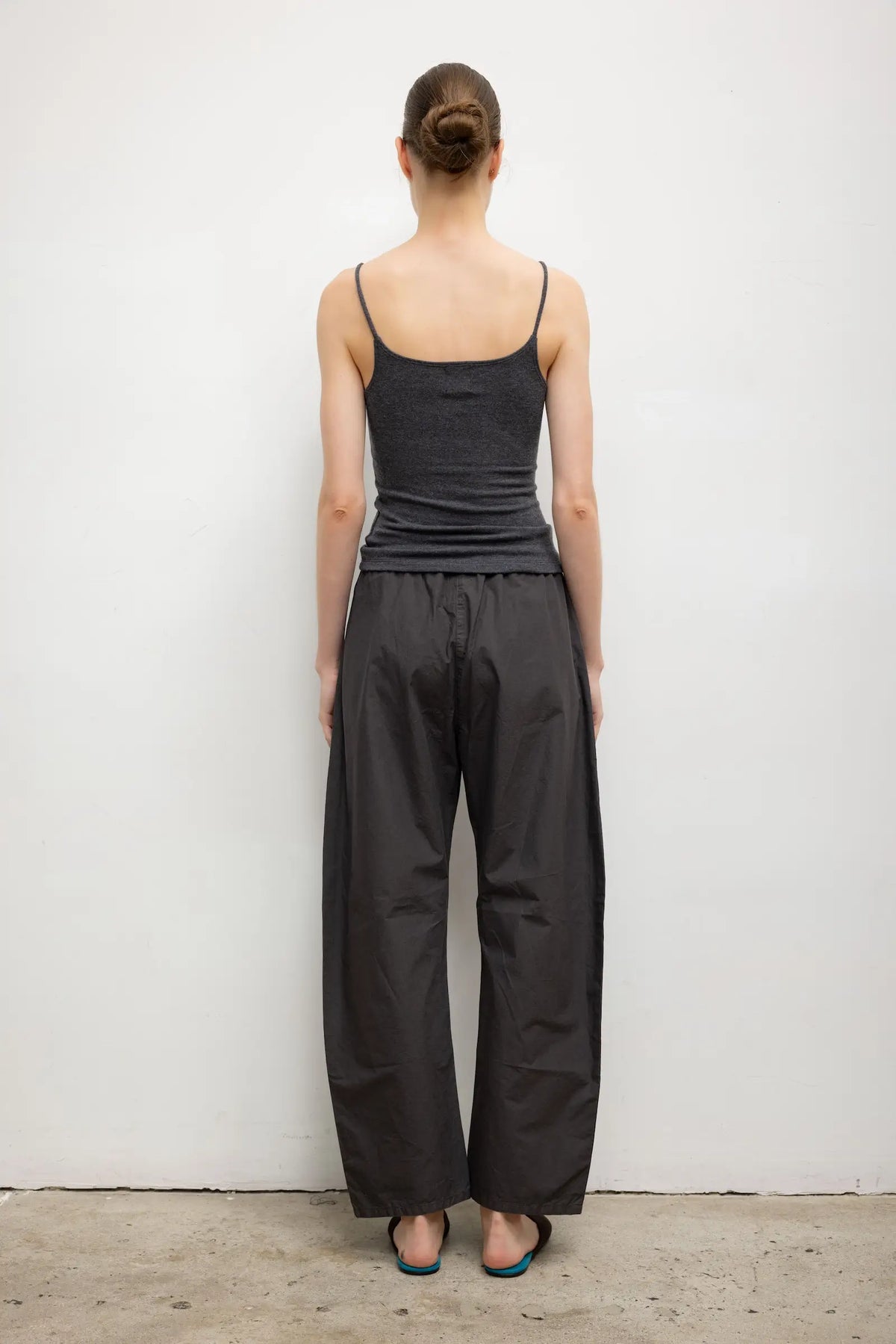 Leset Kyoto Drawstring Pant Slate