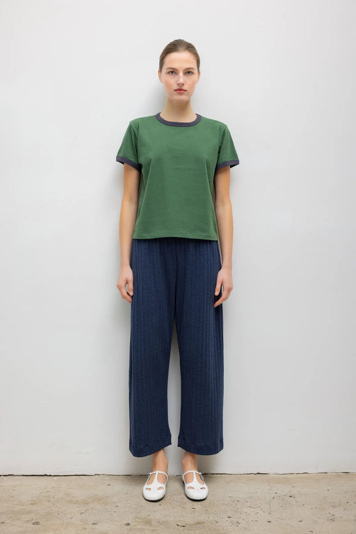 Leset Margo Ringer Tee Juniper Midnight