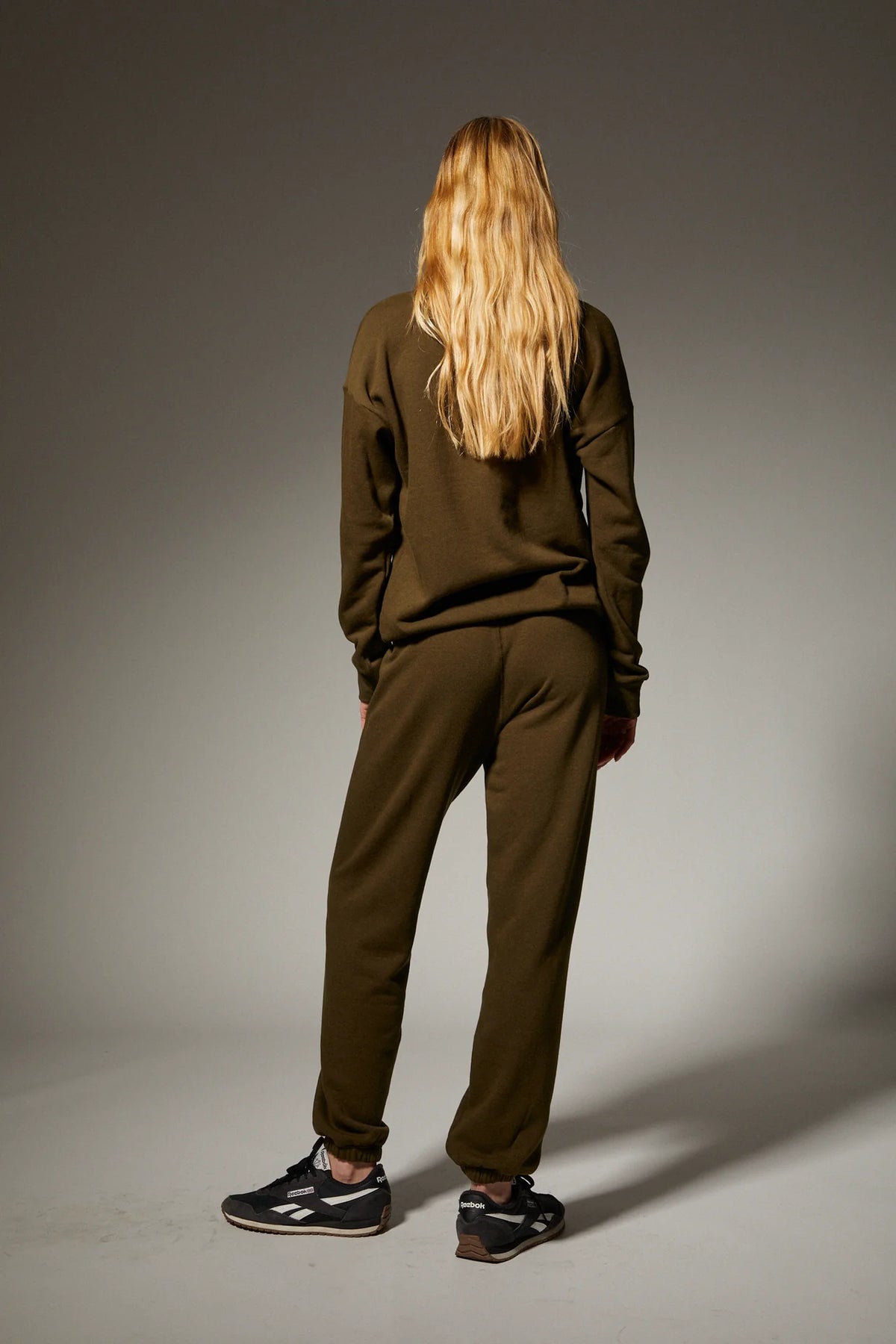 SPRWMN HEART SWEATPANTS Olive/White