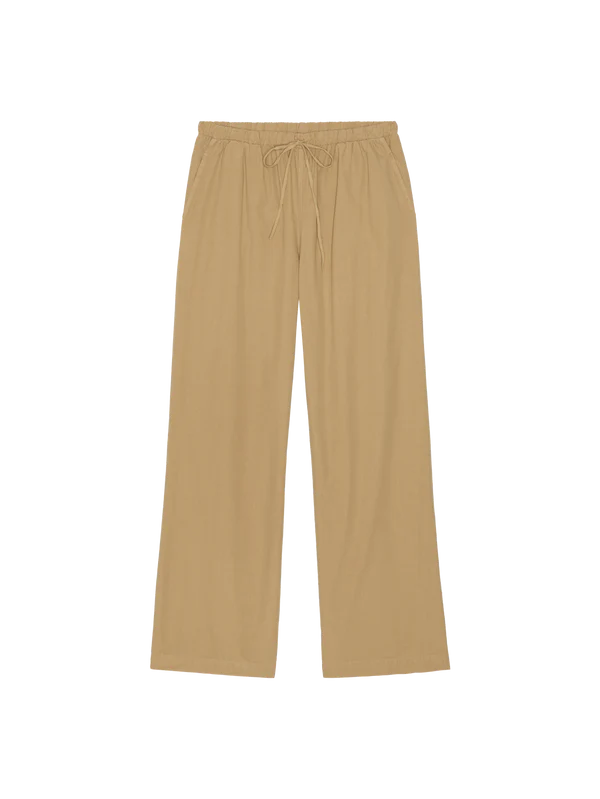 Nation LA Lucia Tie Waist Pant Toffee