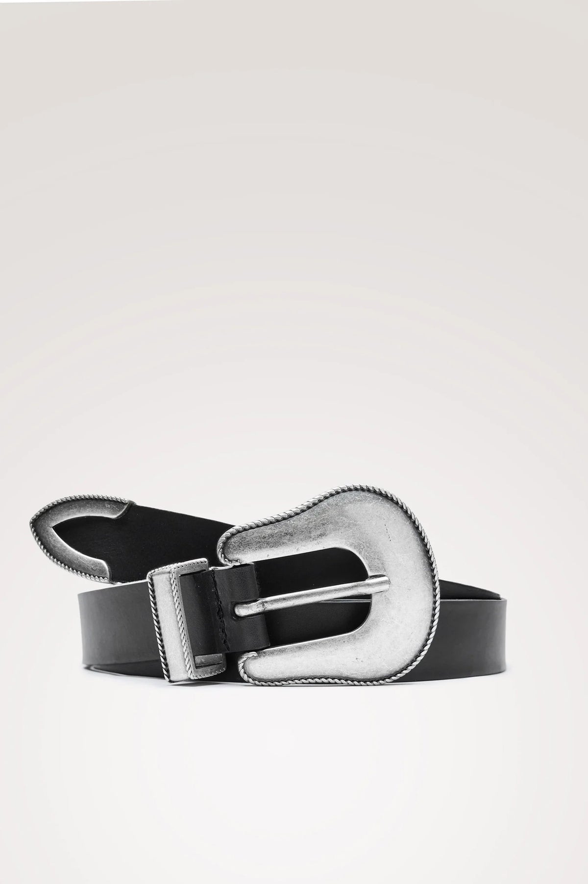 Rails Nashville Belt Black Silver