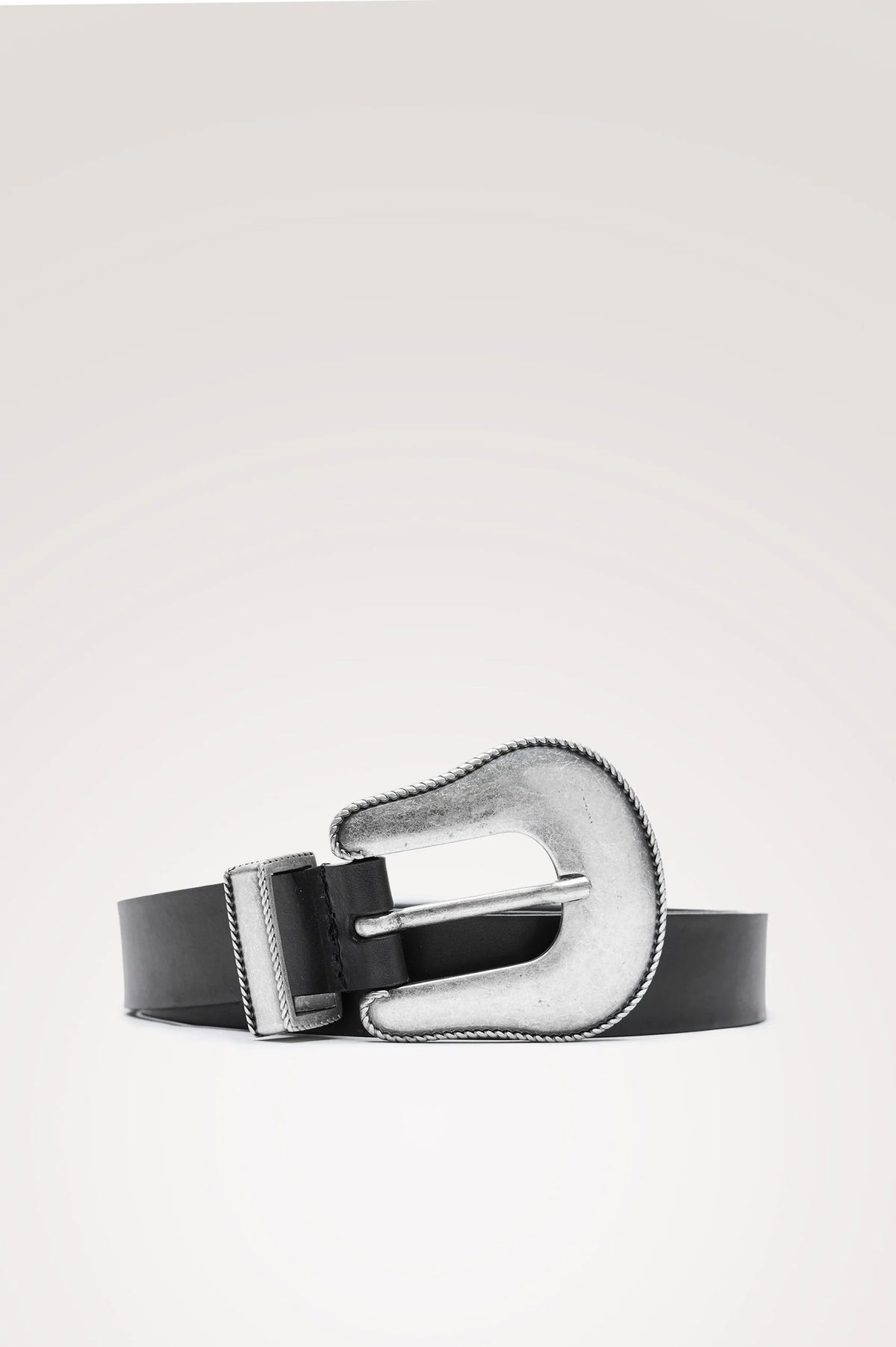 Rails Nashville Belt Black Silver
