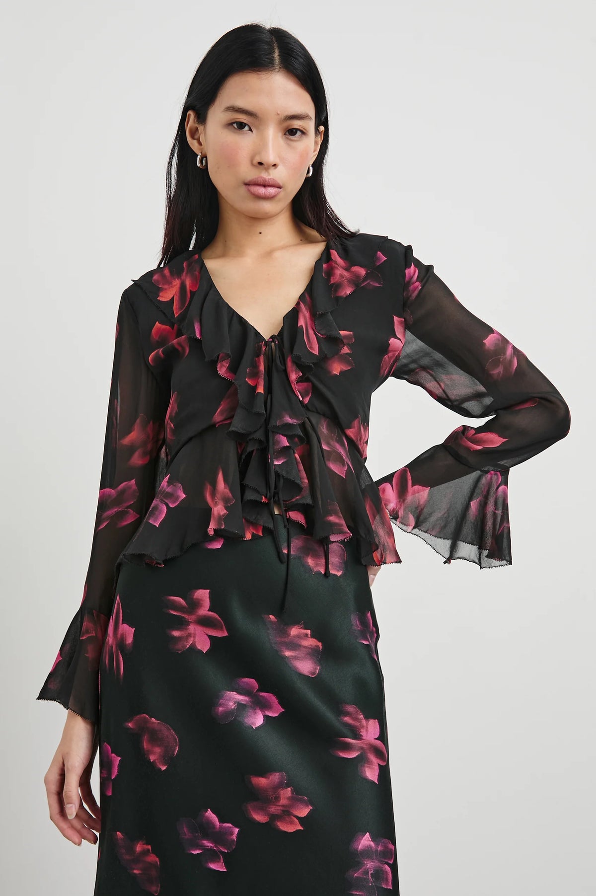 Rails Nicoletta Top Dark Azalea