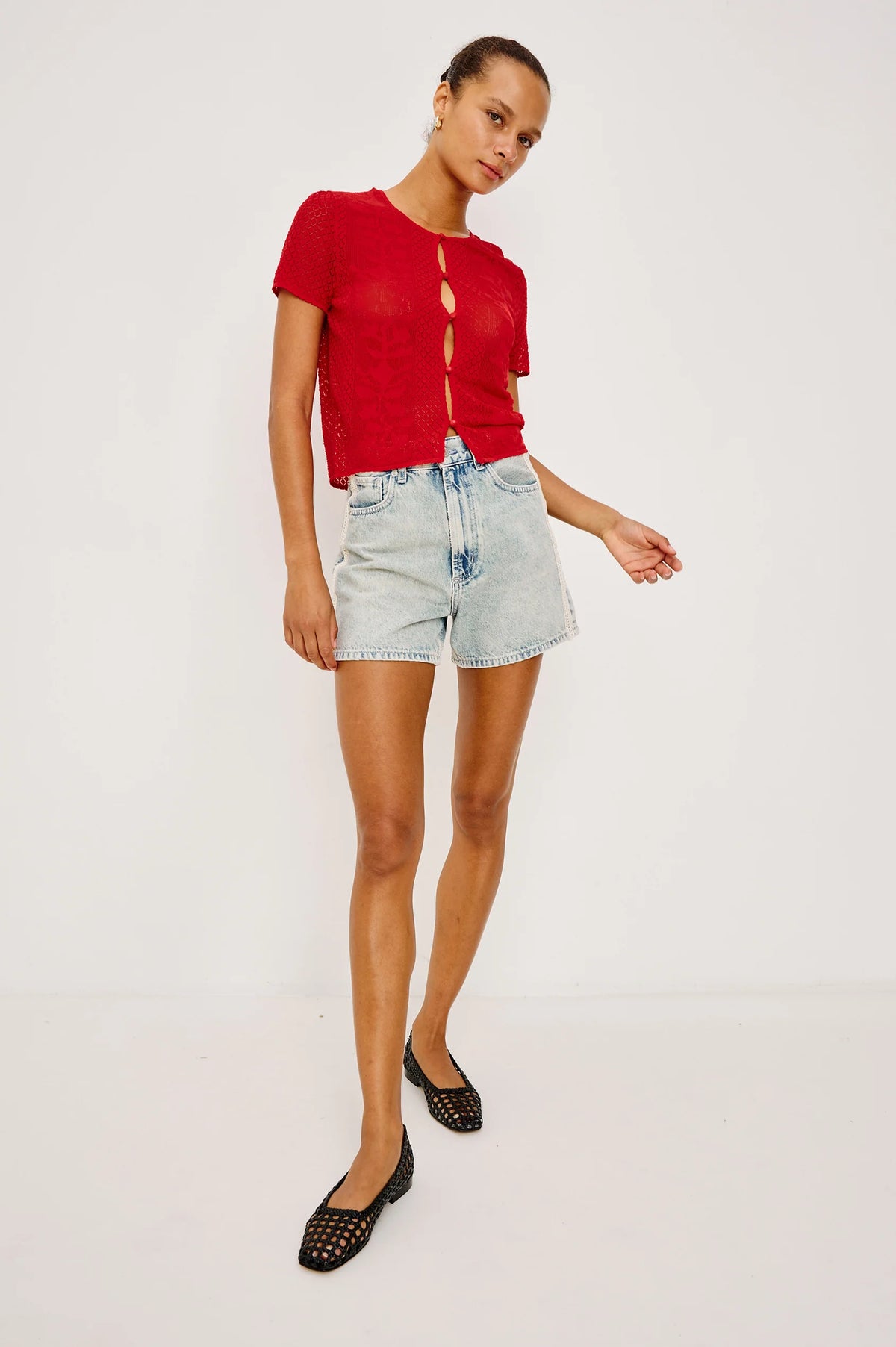 Rails Nina top Tomato