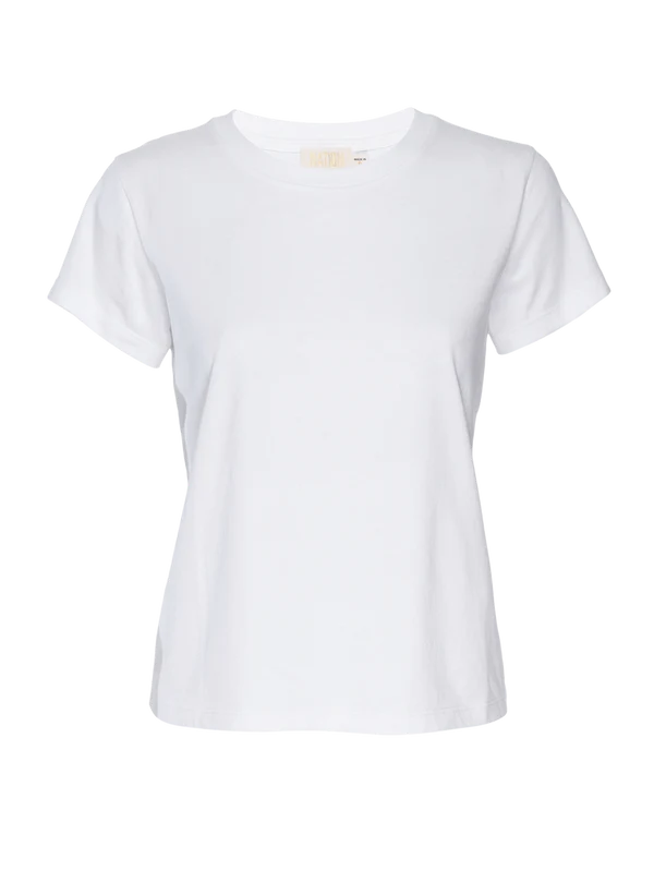 Nation LTD Goldie Boxy crew White