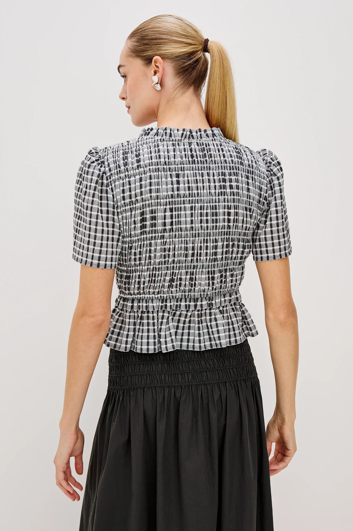 Rails Portia Top Ash Seersucker
