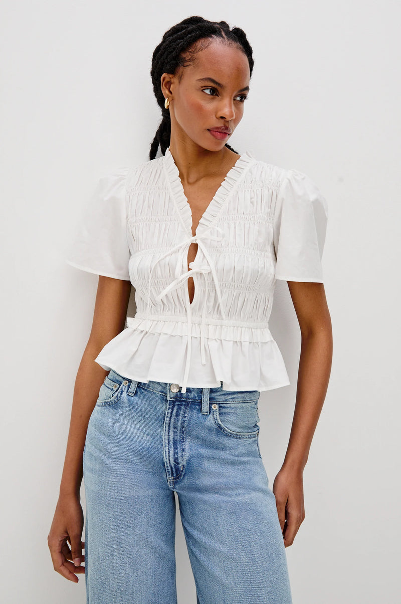 Rails Portia Top White