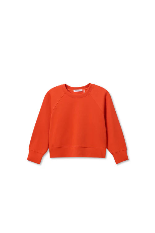 Perfect White Tee Nell travel raglan sweatshirt