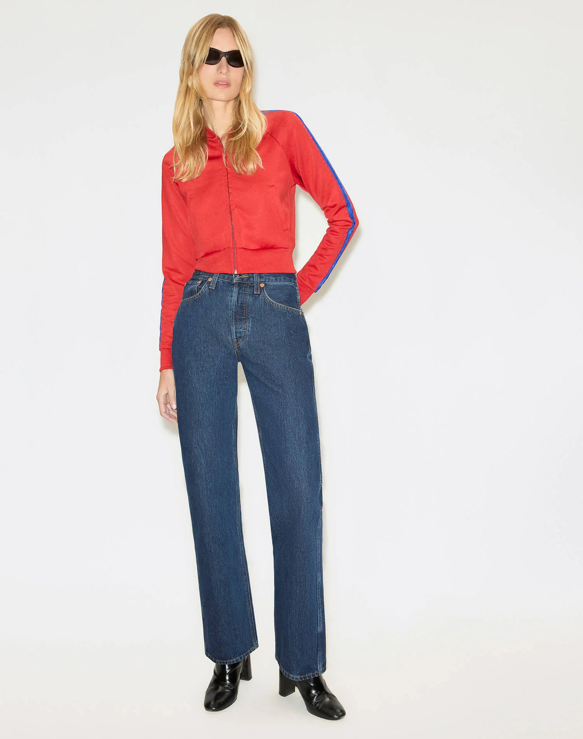 RE/DONE HIGH RISE LOOSE HERITAGE RINSE