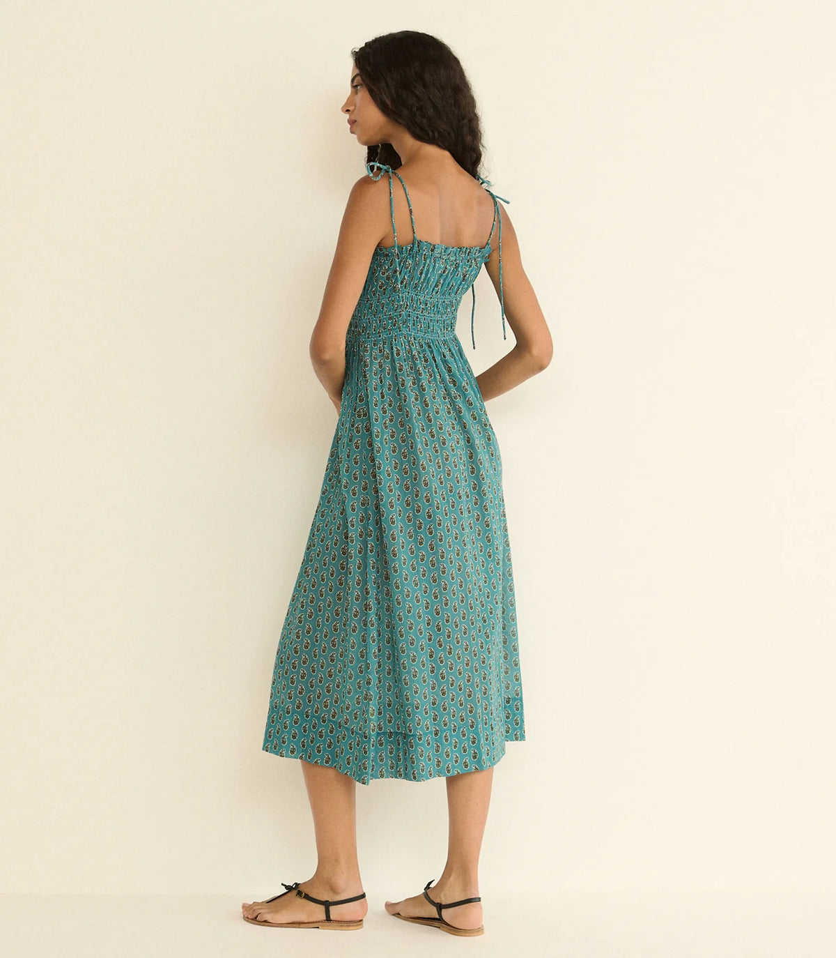 Dôen RHODA DRESS IN ALBA PAISLEY