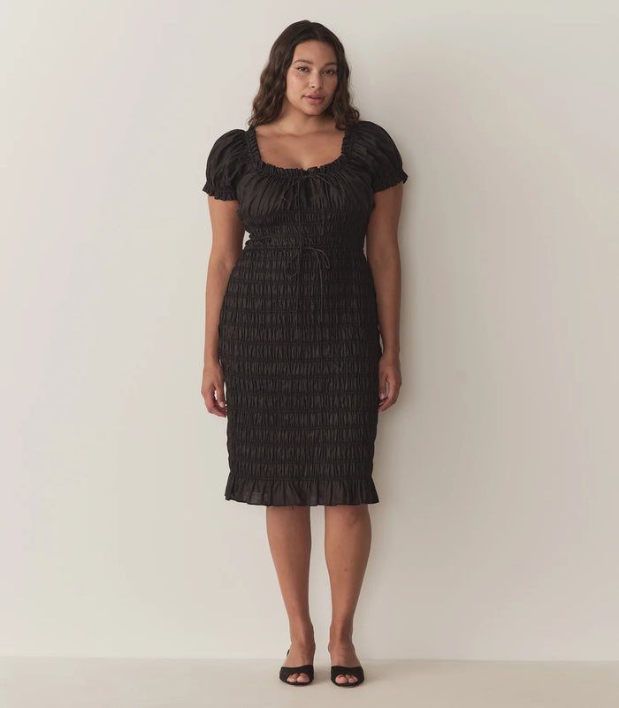 Dôen ROSALYNN DRESS IN BLACK