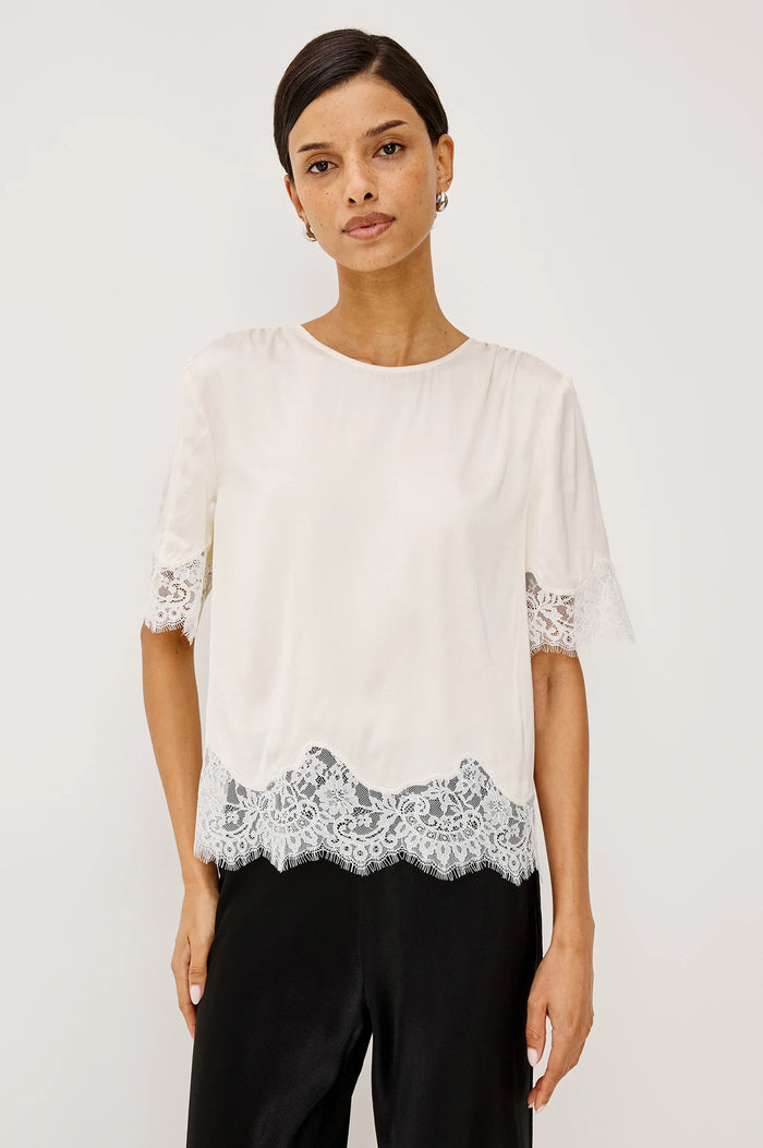 Rails Sonora Top Ivory