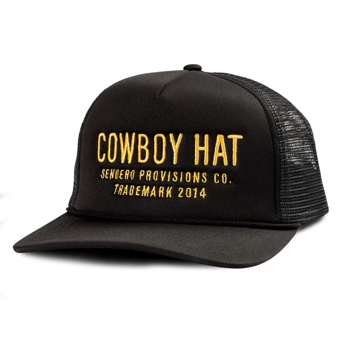 Sendero Provisions Co. Cowboy Hat - Black/Gold, Green, Navy