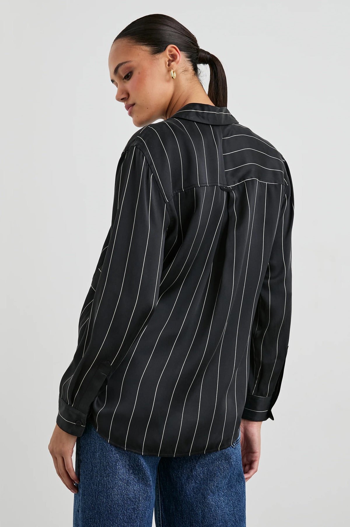 Rails Spencer Shirt Ink Stripe