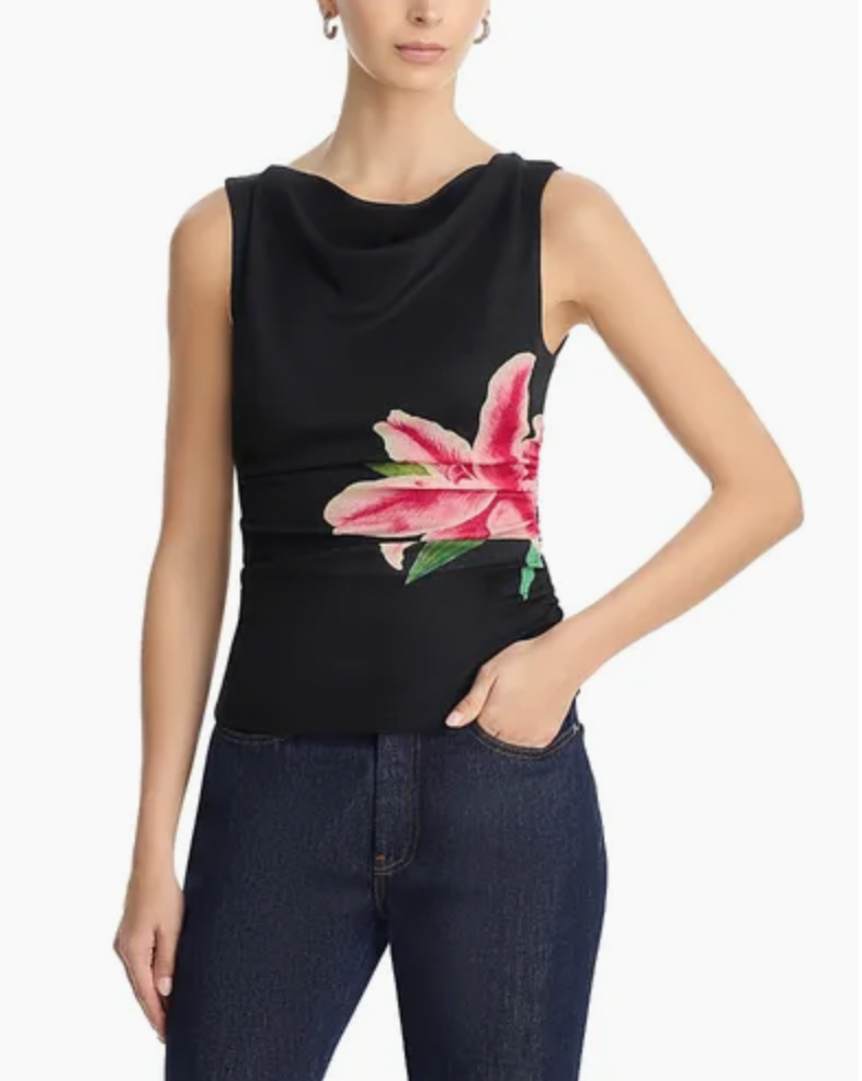 Rails Fete Top Peach Lily