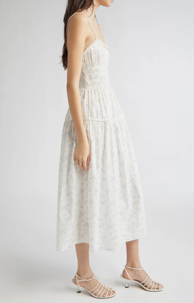 DÔEN Brigide Organic Cotton Voile Sundress Cottage Grove